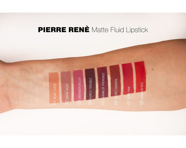 Matte Fluid Lipstick No. 07 Ruby Pink