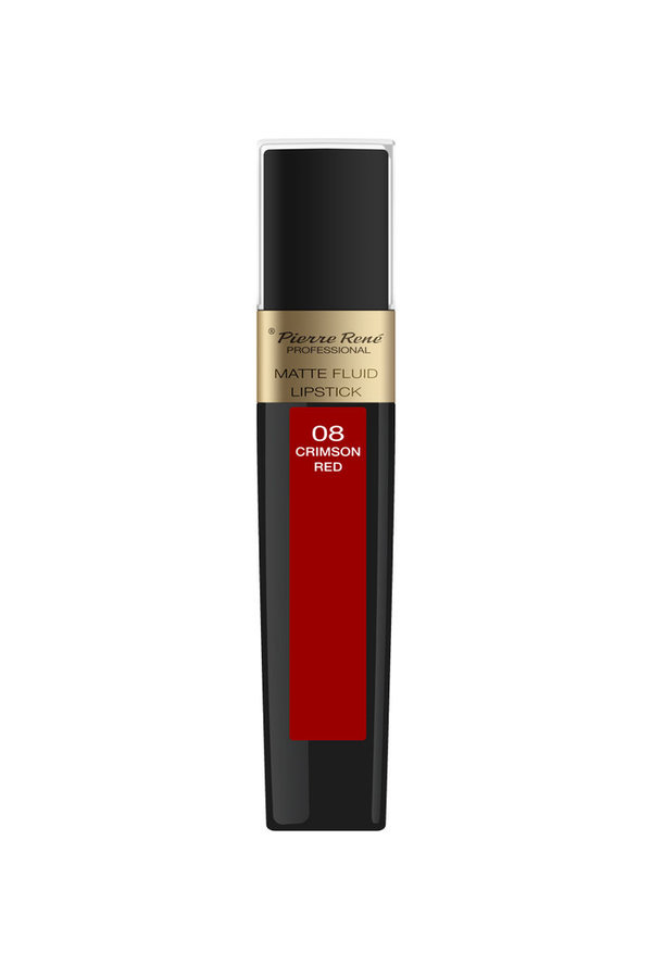 Matte Fluid Lipstick No. 08 Crimson Red